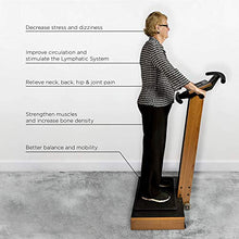 LifetimeVibe Whole Body Vibration Plate Cherrywood