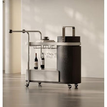 CHmrfvqtus Couch Side Table Simple Movable Sofa Side Table with Wheels Modern Creative Living Room Trolley
