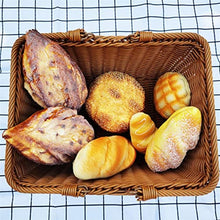 Small Picnic Basket Handmade Imitation Rattan Picnic Basket with Handle Camping Picnic Willow Weaving Storage Hamper Outdoor Fruit Holder (Color : 1) (2)