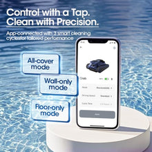 Nepturox Cordless Robotic Pool Vacuum for Inground Pools, Auto Path Mapping