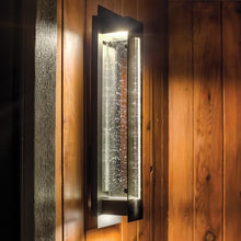 Kichler River Path LED Outdoor Wall Sconce Light, Black
