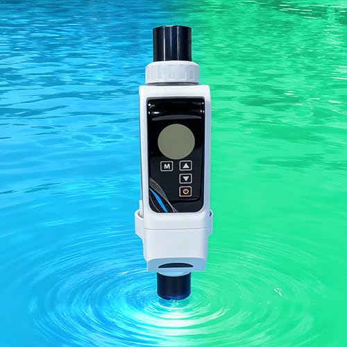 Smart Saltwater Pool Chlorinator System, up to 42,000 Gallons Pool, Salt Pool Chlorine Generator System Built-in Wi-Fi & App Remote Control with Smart Digital Panel 32g/h