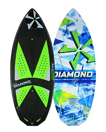 Phase Five Wakesurf Board Diamond Turbo 51" Diamond Graphic
