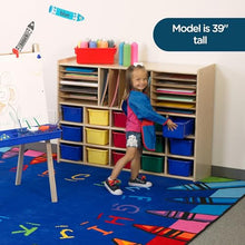 Children's Factory Angeles Value Line Kids Classroom Organizer Wooden