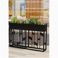 FYorbitH Flower Box Partition Fence Planter Low Height Screen Flower Rack