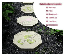 Garden Stepping Stones, Garden Stone, Garden Stepping Stone for Garden Decor, Outdoor Paving Stone, for Lawn/Walkway