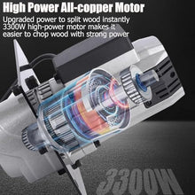 GFJYKDL Electric Powered Firewood Splitter, Heavy Duty Automatic Drills Screw Log Splitter, 420rpm Freestanding Firewood Splitting Machine with Stand, Wood Splitter Tool for Fire Wood Spli