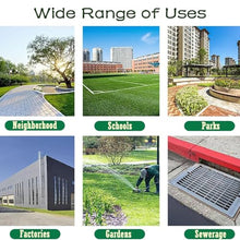 LWJQRSP Invisible Manhole Cover - 5 Pack Garden Drain Covers Integrated Inspection Lid 40-100 cm Resin Grass Pot Covers for Lawn & Outdoor Use (80cm x 80cm)