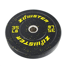 Zoomster 260LB Bumper Plate High Bounce Bumper Weight Plate Black Yellow White Green Blue Red