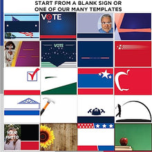 VictoryStore 18x24 Inch Custom Yard Signs, Full Color Two Sided Custom Logo and Text Yard Signs, Weatherproof 4mm Corrugated Plastic (50-Pack)