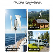 AISINILALAO 6000W Portable Wind Power with Controller