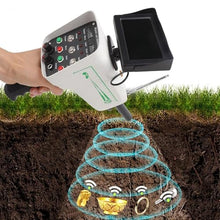 JHNKOJ Professional Metal Detector for Adults, Gold Silver Copper Finder with 1000M Range, Pinpoint & LCD Backlight, Ideal for Treasure Hunting