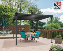 Palram Canopia Milano 10x10 Gazebo Gray/Bronze