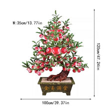 Artificial Bonsai Tree Jade Carving Peach Tree Large Jade Peach Tree Bonsai Living Room Home Accessories Crafts Plant Company Decoration Office Decoration Bonsai
