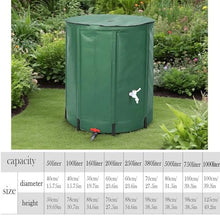 GPDJHRTI Rainwater Barrels, Can Be Widely Used in Courtyards, Terraces, Gardens(Black,750L)