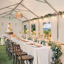 Sunjoy 12x30 ft Party Wedding Tent Heavy Duty Gazebo White