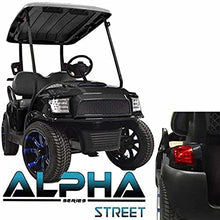 MADJAX ALPHA Golf Cart Body Kit with Ultimate Plus Light Kit Street Style Black