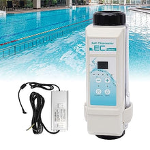 LZDOYY Salt Chlorinator System, Salt Chlorine Generator Complete Functions Salt Water Pool Chlorine Generator System, Automatic Cleaning Electrolysis Salt Chlorinator for Pool Hot Tub Spa,8g/h-220V