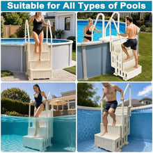 4-Step Pool Ladder Above Ground for 46-58 Inch Pools