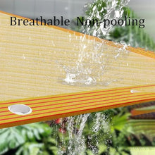 HYDBCNA 99% Sun Shade Cloth for Garden, Heavy Duty Shade Tarp Fabric with Grommets, Beige Greenhouse Shading Net Breathable HDPE for Greenhouse, Patio, Pergola, Porch(10x45m/32.8x147.6ft)
