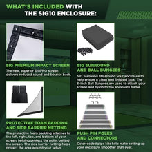 The Indoor Golf Shop SIG12 Golf Simulator Enclosure with SIGPRO Premium Screen