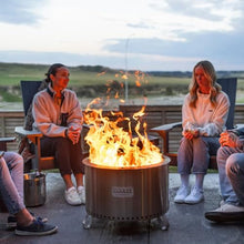 Coulee Colorado XL Smokeless Fire Pit - Versatile Multi-Fuel Fire Pit with Adjustable Swivel Grill, Cover, and Fire Tool, Featuring A Better Burn™, Perfect for Patio, Camping, and Backyard