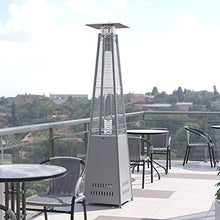 EMMA + OLIVER Bronze 7.5 Foot Round Patio Heater