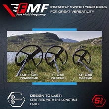 XP Metal Detectors 13x11 FMF Coil + Cover, Deus II & ICON Compatible