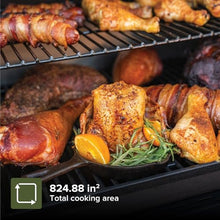 Oakford Pro Pellet Gril with 824 SQ In Cooking Area, I-Site View Indicator