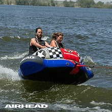 AIRHEAD Chariot Warbird 2 Towable Tube Grey Blue Red