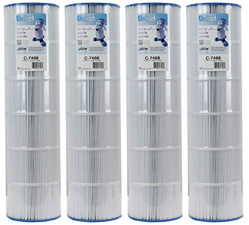 Unicel C-7468-4 Swimming Pool Filter Replacement Cartridge for Jandy CL460 (4 Pack)