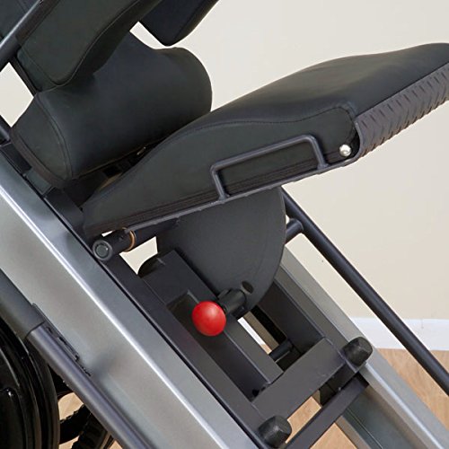 Body-Solid Leg Press/Hack Squat Machine (GLPH1100) Silver/Black