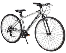 Dynacraft Alpine Eagle 700C 40CM Aluminum Frame Hybrid Bike Silver