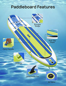Evajoy Inflatable Paddle Board Green