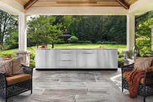 NewAge Products Classic Series 2PC Stainless Steel Modular Outdoor Kitchen Set - 23" D x 64" W x 35.5" H