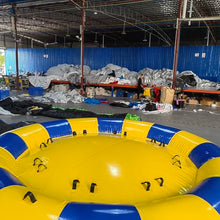 Alessia Cara Inflatable UFO Boat 8 Seats 3.5m Blue and Yellow