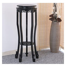 Bonsai Pedestal Vase Pedestal Stands Plant Bonsai Wooden Plant Display Stand Chinese Wood Vase Base Hand-Crafted Oriental Vase Stand for Indoor Living Room Decoration Planter Stand Plant Holder