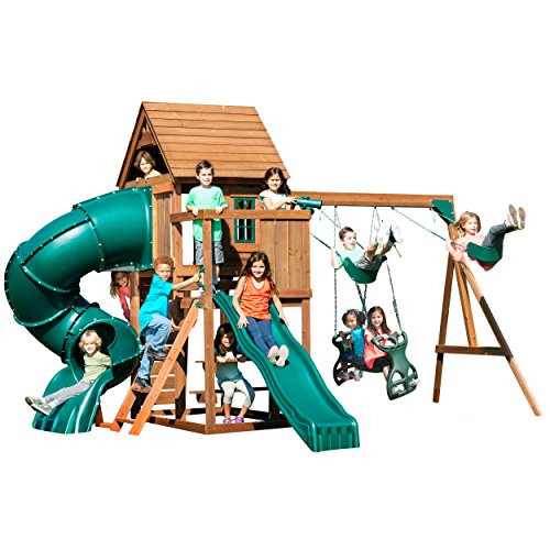 Swing-N-Slide Tremont Tower Play Set Green
