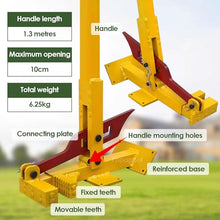 Large Size Sapling Puller, High-Leverage Small Tree Root Uprooter Tool Stand up Labor-Saving Weed Removal for Garden, Farm & Landscaping