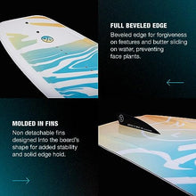 Hyperlite Divine Jr. Kids Wakeboard Package with Jinx Bindings for Girls - Beginner to Intermediate Riders - 119cm, Size 12K-2, Multi-color
