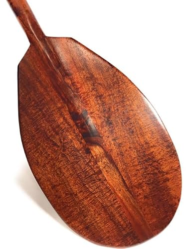 Tikimaster Burl Curl Premium Koa Paddle 60 in Steersman