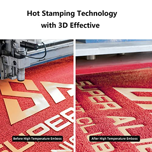 ALLEVI Commercial Grade Customized Logo Welcome Mat 10' x 5'