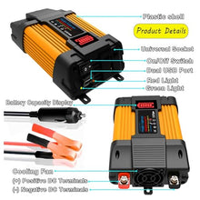 XDZT 4000W 6000W Complete Solar Inverter Kit with 50A Controller and 100W Solar Panel Home Grid System Solar Generator for Home and Outdoor Power System(4000W,12V-220V)