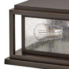 Hinkley Republic Small Pier Mount Lantern, Low Voltage Oil Rubbed Bronze