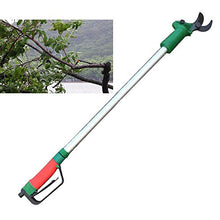 NEWTRY Lengthened Pneumatic Air Pruning Shear Extendable Fruit Tree Coarse Branch Shear Gardening Cutting Tool Air Tungsten Branch Scissors (1M)