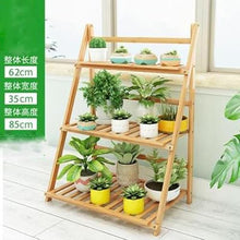 TBNLASS Foldable Plant Stand Multi-layer Storage Rack Flower Pot Organizer Multifunctional Floor type Shelf
