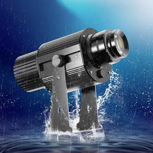 Outdoor 15W-110W Waterproof IP67 wall Logo Commercial Door Head Light Projector (2 Colors Glass Gobos, 110W)