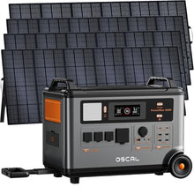PowerMax 6000 Solar Generator, 120/240V Split Phase Voltage 6000W AC Outlets (9000W Peak), 3600Wh Power Station Expandable to 57.6kWh, Emergency for Home