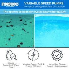 Swimline Hydrotools Variable Speed Pool Pump Beige