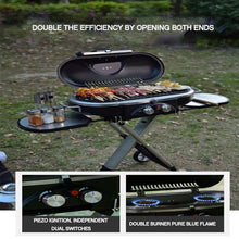 RENJJPBO Multifunctional Outdoor Barbecue Grill, Quick Ignition, Stable Load-Bearing, Humanized Design Details, Multi-Functional Cooking Methods, Enjoy Delicious Food